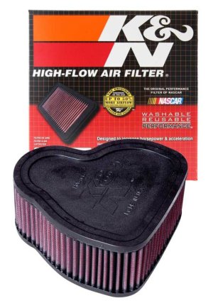 Honda VTX1800 Air Filter - K&N Engineering - Drop-In High-Flow - `02-`08
